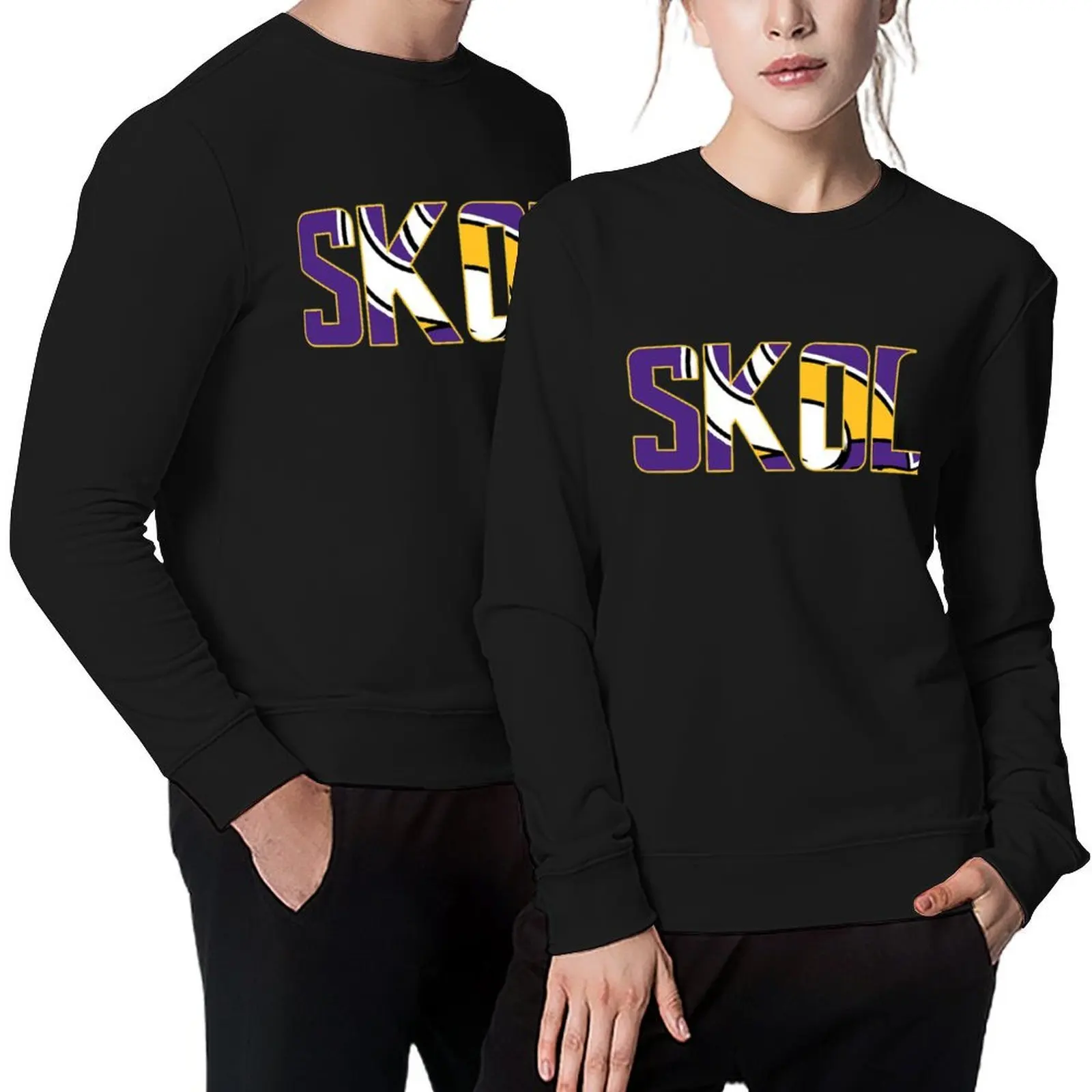 

SKOL Vikings Pullover autumn new products mens clothes clothes for men winter clothes sweatshirt male
