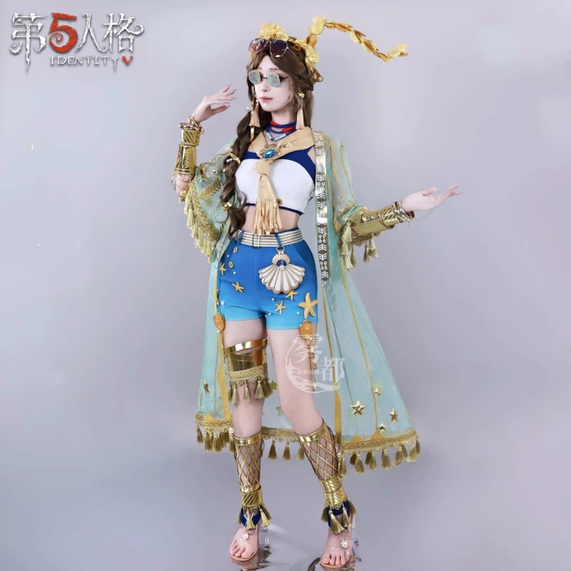 Fiona Gilman Cosplay Costume Game Identity V Anime Women Girls Lovely Uniform Role Play Clothing Halloween Costumes Stock