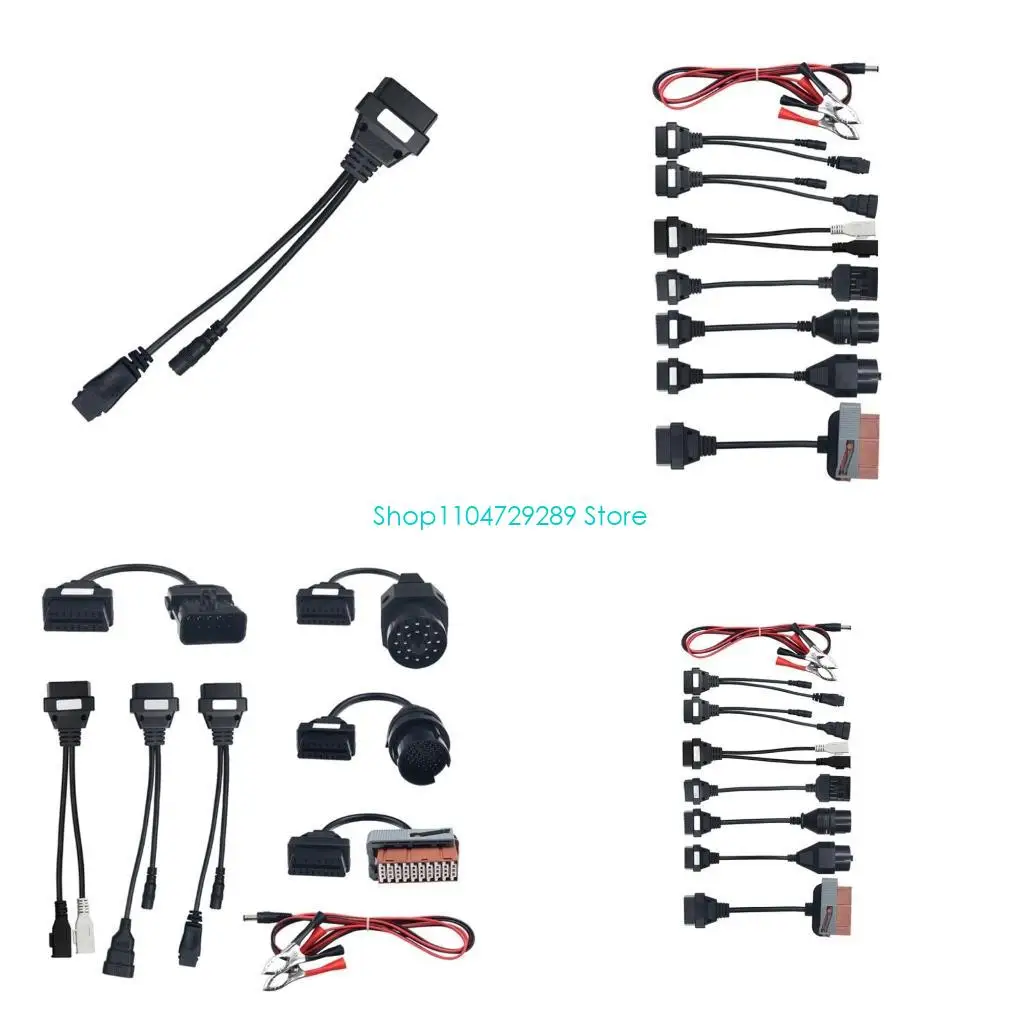 

D8KE 8pcs Cables for Tcs MVD for WOW/Kess Connector Cables