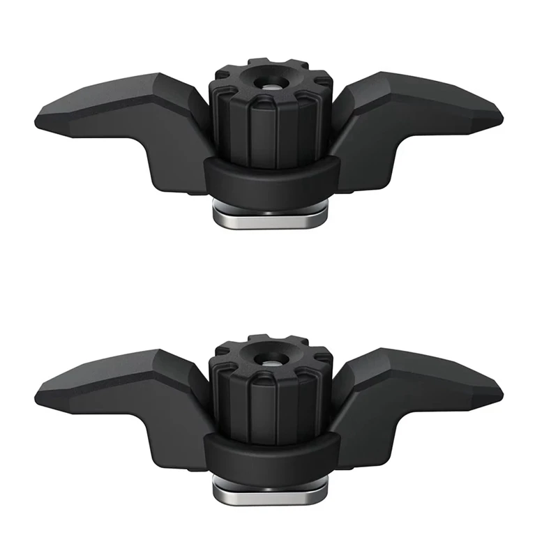 ATTWO-2PCS Kayak Anchor Cleat Kayak Track Light Medium Duty Polymer Kayak Mount Track Kayak Low Profile Track Mount