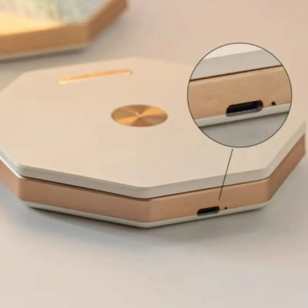 Luz de noche estrellada de diseño portátil, arte creativo, papel plegable, luz LED de papel, patrón de cielo estrellado, luces de escritorio