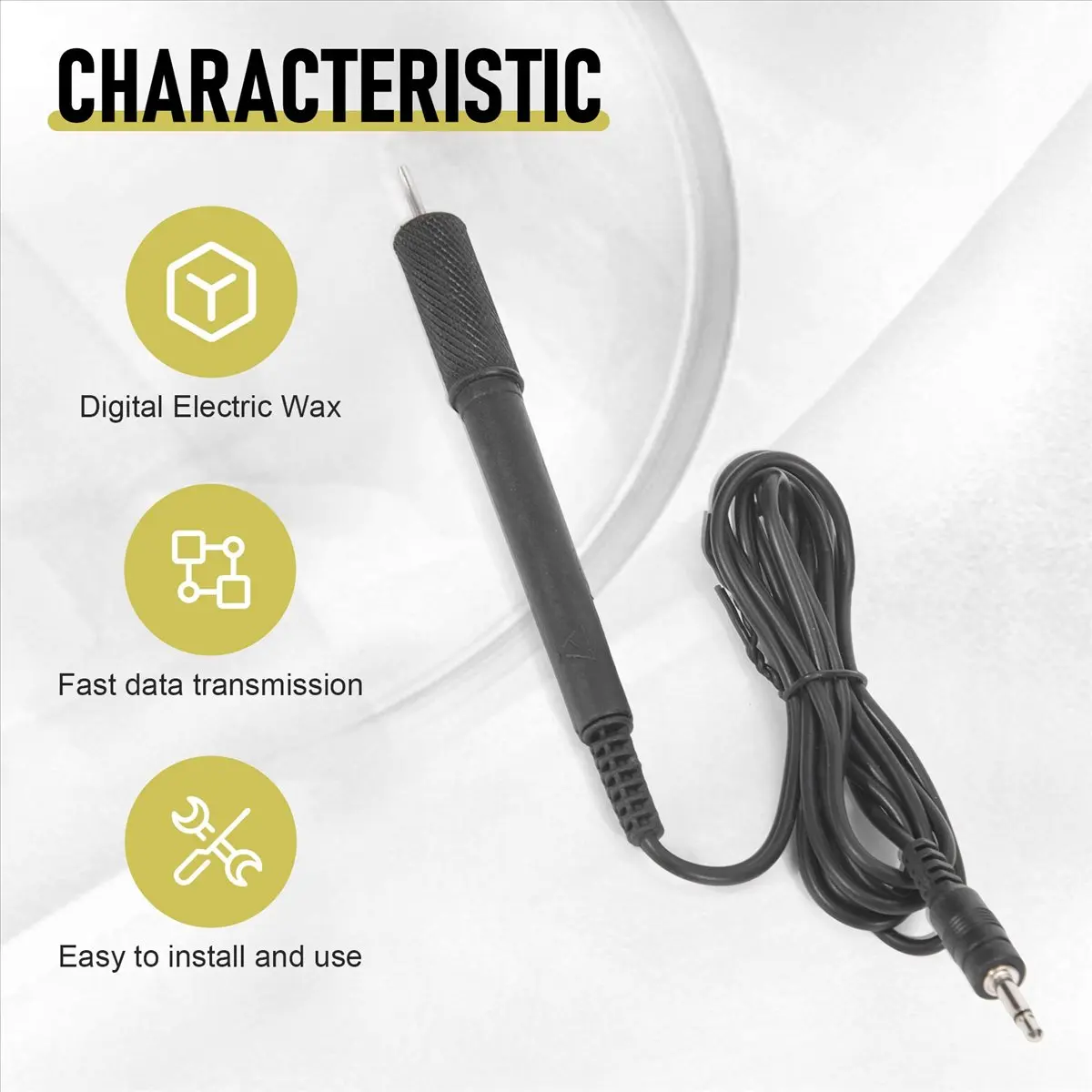 [SURPRISE]4PCS Replacement Waxer Carving Pencil Pens for Dental Lab Digital Electric Wax