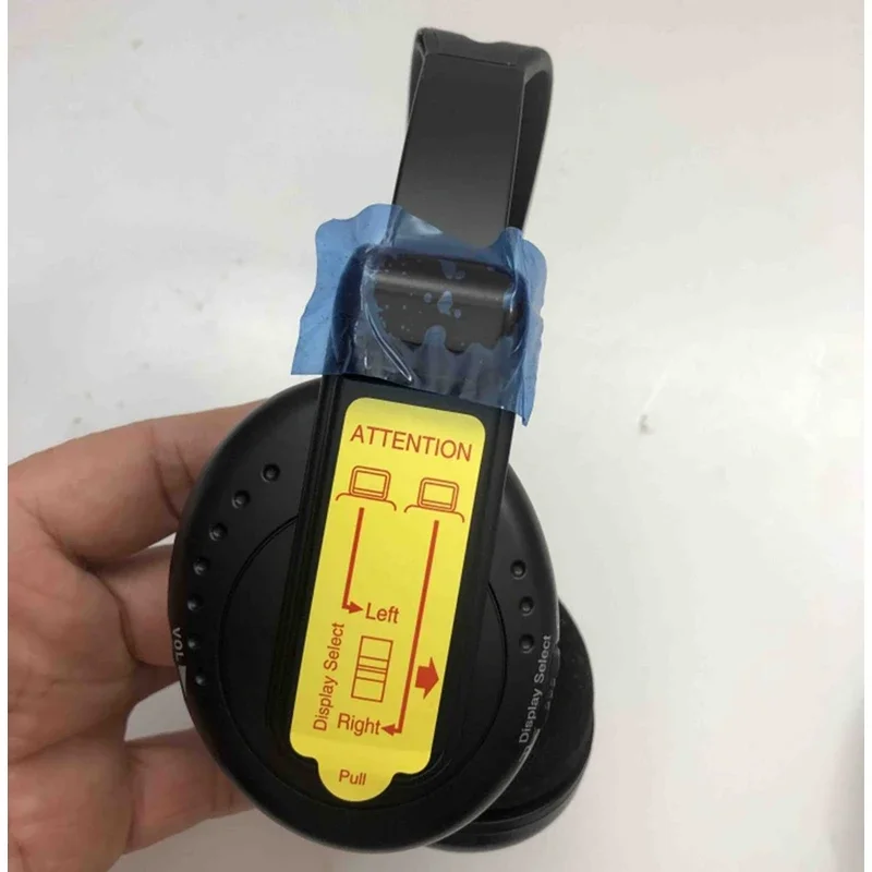 سماعات لاسلكية بالأشعة تحت الحمراء للسيارة إنفينيتي الأصلية الخلفية الترفيه QX سلسلة باترول Y62