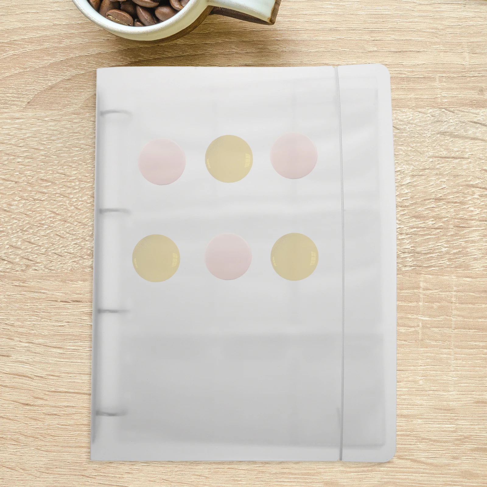 

1 Set Badge Keychain Page Collecting Book Collection Holder Album Badges Bookkeeping Box Collectors Pockets PP Iron