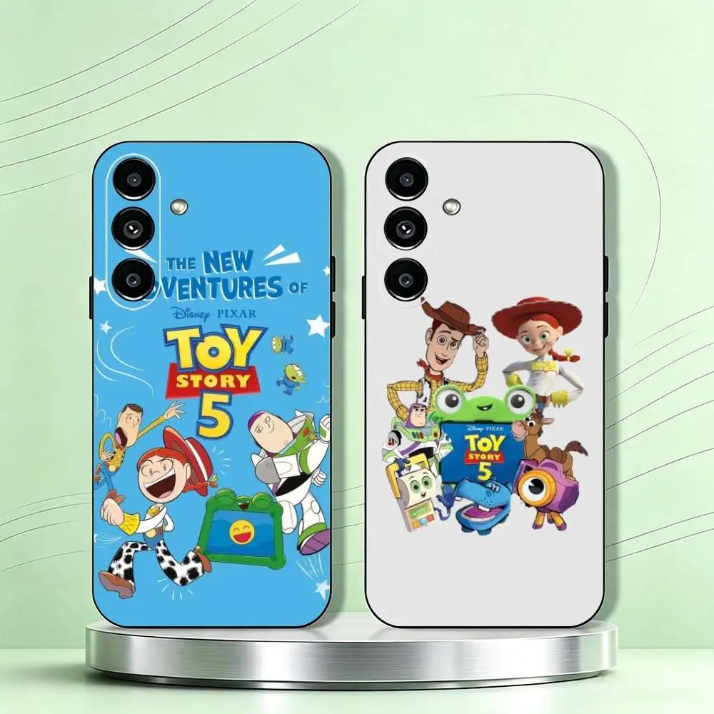 Toy Story-S 5 Jessie-S  Phone Case Black Silicone Soft For Samsung Galaxy A73,A72,A71,A70,A53,A52,A51 Gift