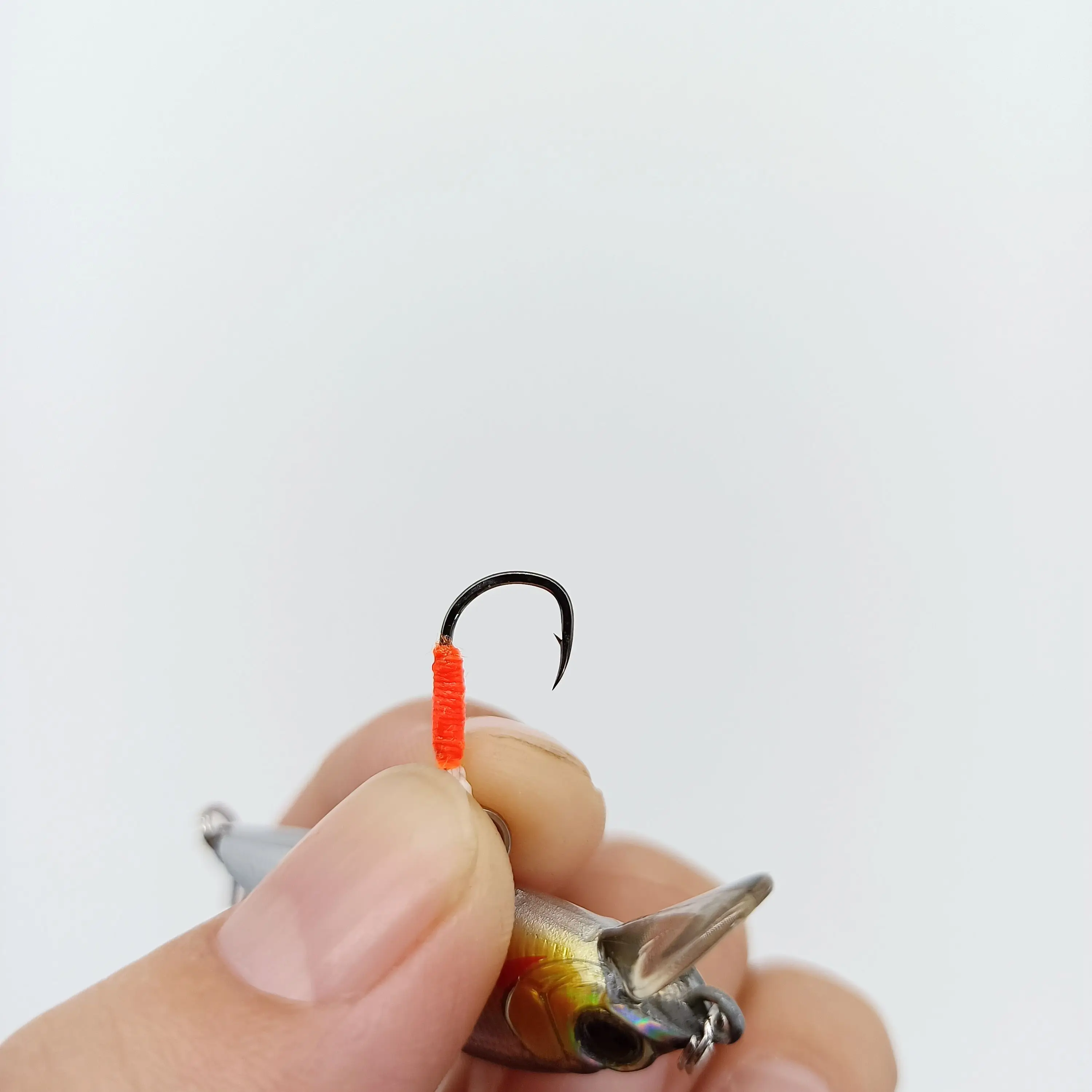 DUODUOYU 1PCS Neue Sinking Minnow Angeln Locken 3,2g/45mm Mini Barsch Pesca Wobbler Harten Köder mit 2 einzel Haken Angelgerät – Detail 9