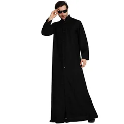 Movie The Matrix Neo Trinity Cosplay unisex long windbreaker Morpheus black windbreaker sunglasses uniform
