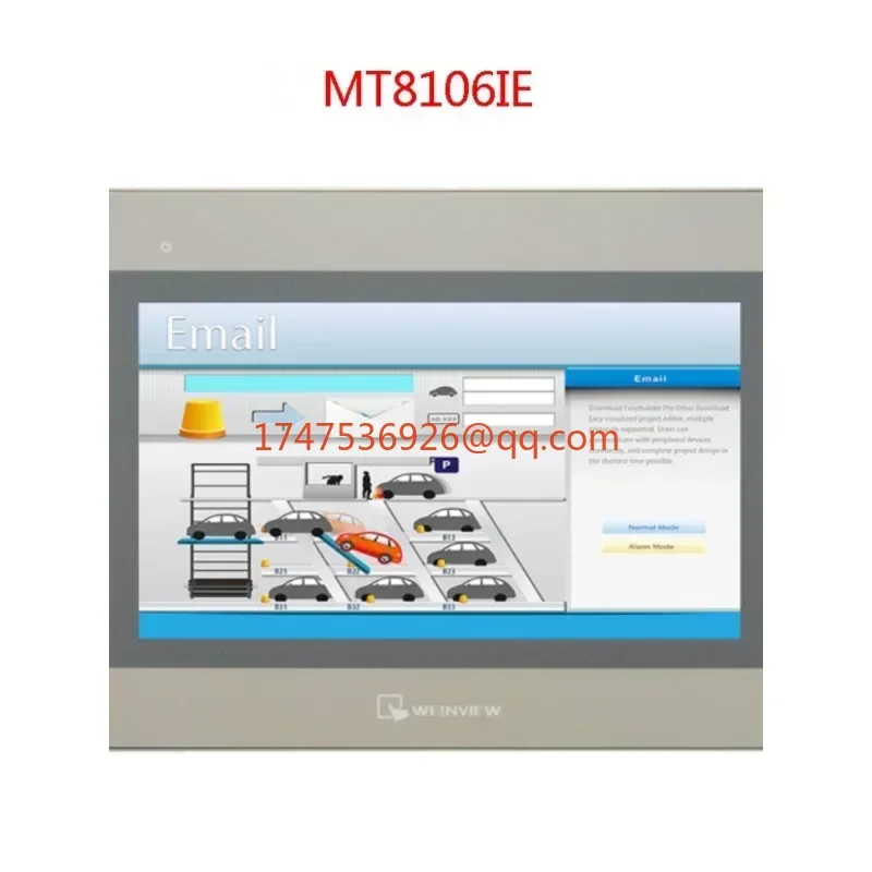 

MT8106IE replaces MT8102IE with a new genuine 10-inch touch display panel human-machine interface