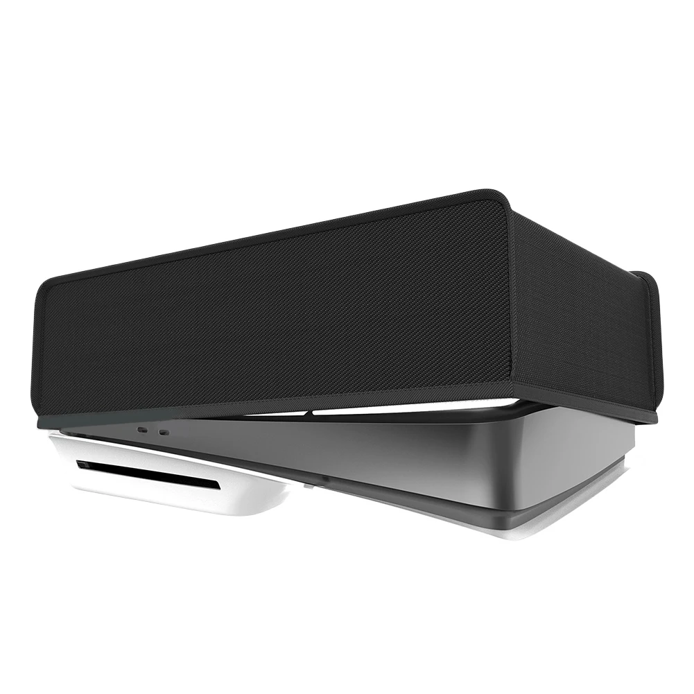 غطاء غبار رأسي وأفقي ، واقي أكمام مضاد للخدش ، مقاوم للماء ، مضاد للخدش ، قماش أكسفورد ، بلاي ستيشن 5 سليم #4