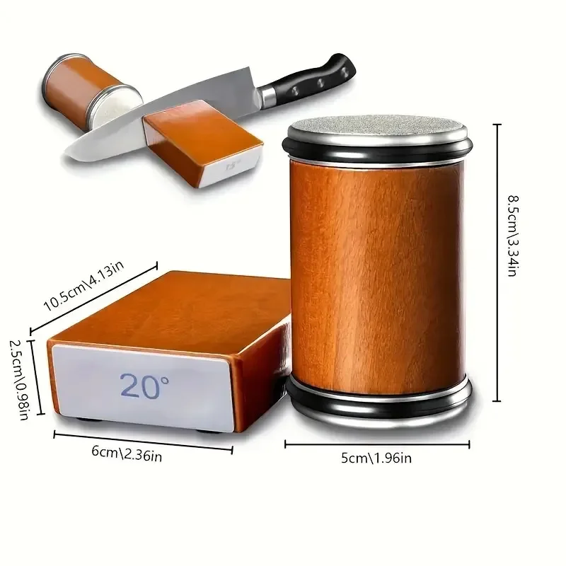 Körnung 240-3000 # Roll messers chärfer Magnetisches Diamant schärfen Stein Holz Küchen schleif system 15 20 Winkel walzen zubehör