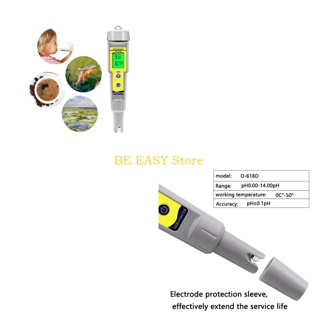 E28F Tester Meter Auto Temperature Compensation fit for Homemade Sauces