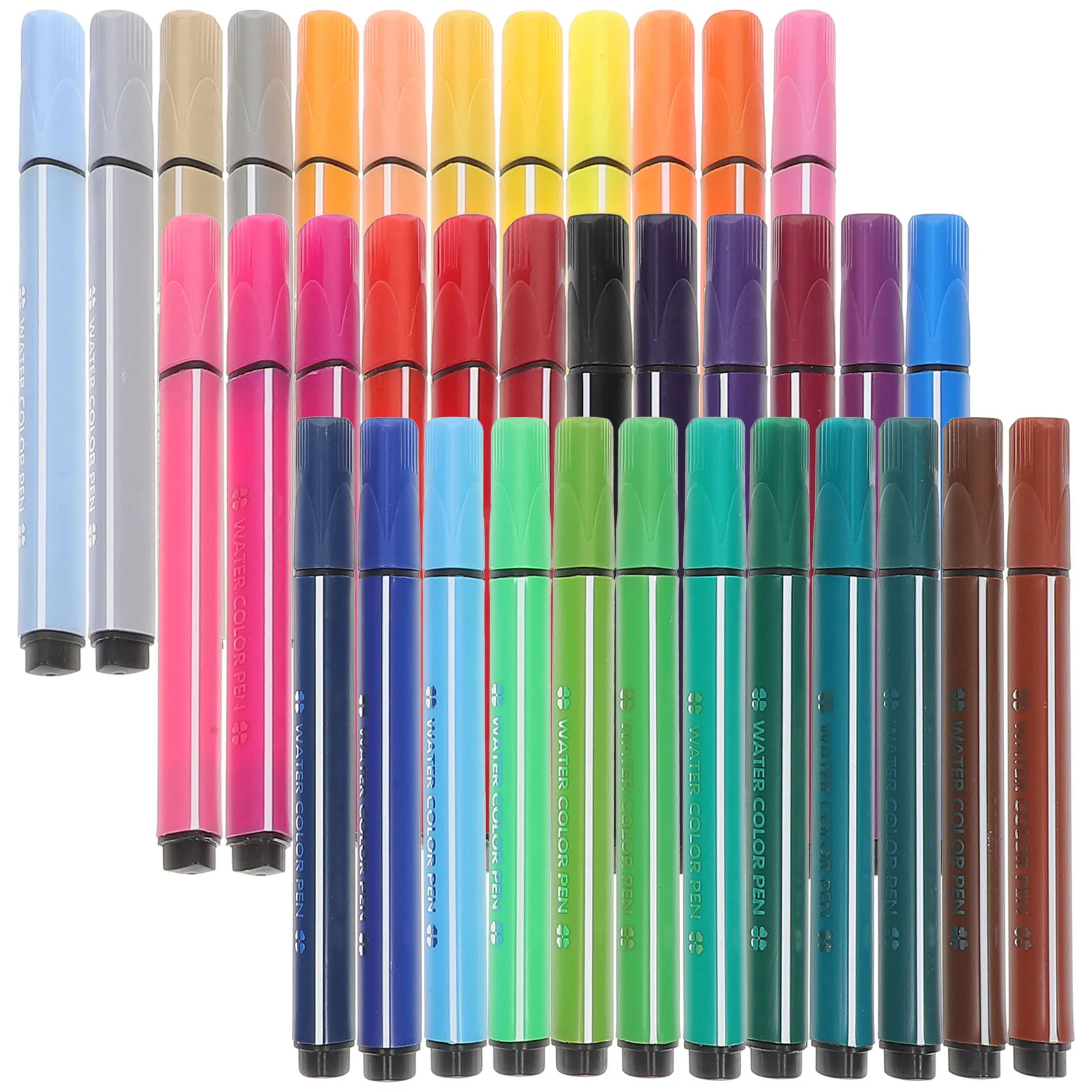 

Watercolor Pens 120 Colors Premium Quality Safe Markers for Journaling Planners Doodling Sketching Coloring Students Artists