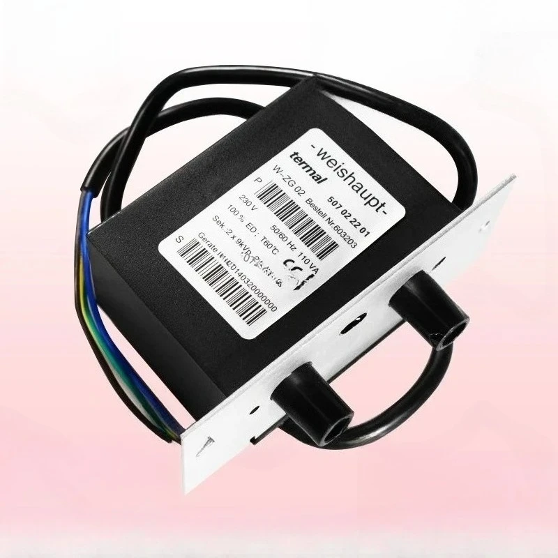 

Original Weishaupt burner ignition transformer W-ZG01 W-ZG02 2X9KV high voltage package