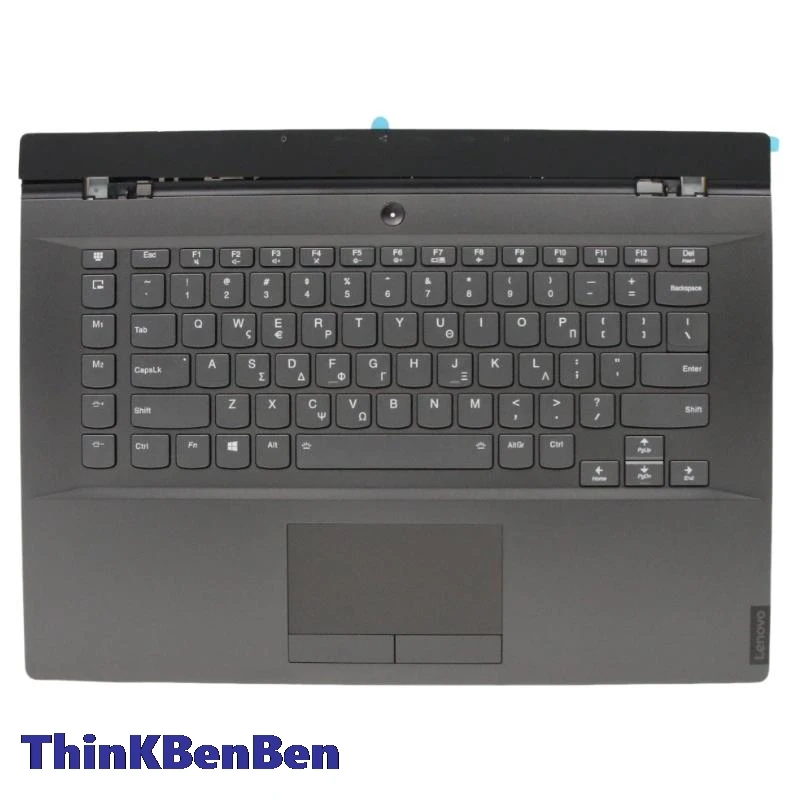 

GR Greek Black Keyboard Upper Case Palmrest Shell Cover For Lenovo Legion Y740 15 15ICHg 15IRH g 5CB0S16421