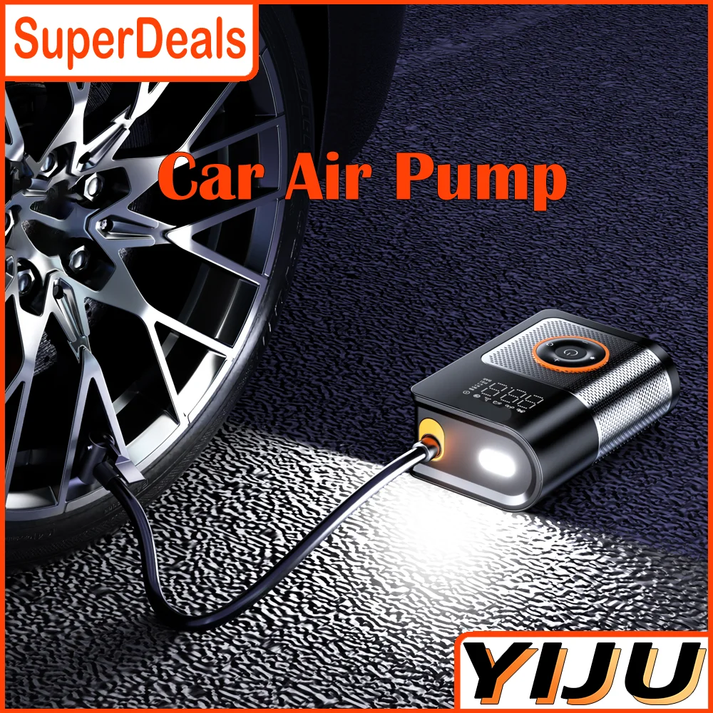 

Воздушный насос, компрессор, высокоточный автомобильный насос для накачивания шин, портативный воздушный насос для автомобиля, мотоцикла, велосипеда, мяча