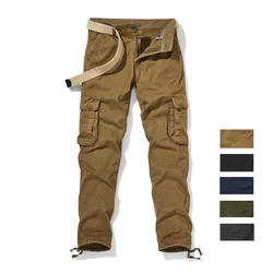 New Spring Autumn Cargo Pants Men's Trousers Hiking Pants Black Joggers Work Sports Gym Sweatpants Hunting Pants Man Cargo Pants
