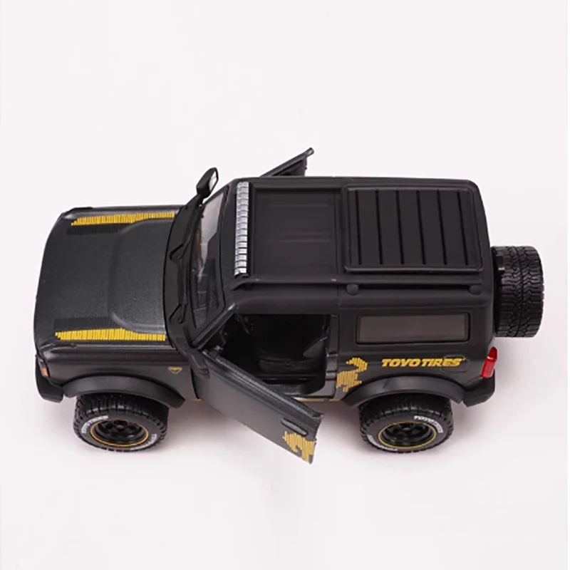 Maisto Schaal 1:24 Bronco Badlands Legering Simulatie Auto Terreinwagen Model Eindproduct Speelgoed Hobby Collectie