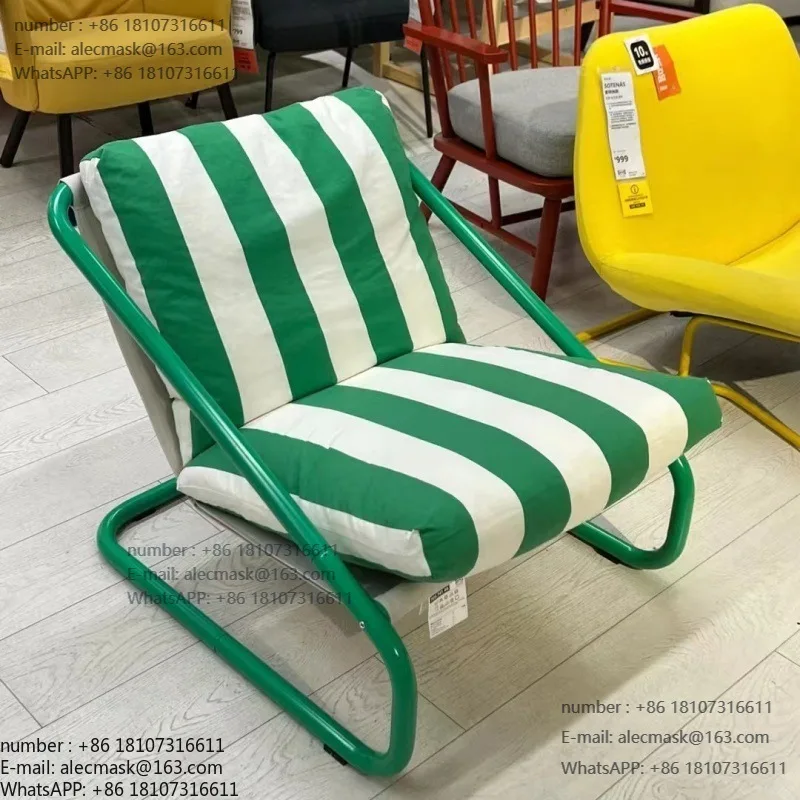 

Lazy sofa chair, armchair designer lounge chair bedroom balcony back