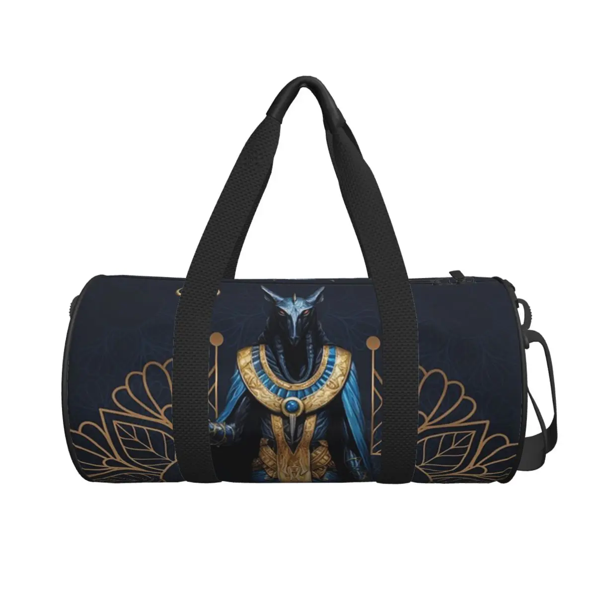 

Anubis The Jackal-Headed God Of The Dead Egyptian God Large Duffle Gym Bag Waterproof Duffle Travel Bags Handbags Fitness bag
