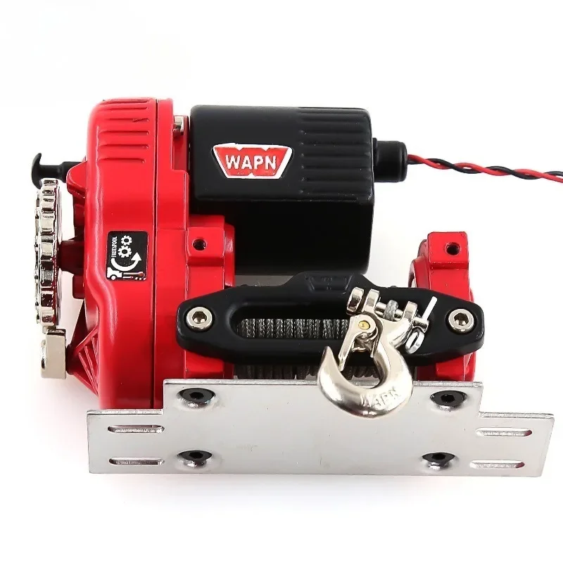 

1/8 1/10 Simulation Metal Winch For RC Crawler Car Trxs TRX4 RC4WD D90 Axial SCX10 II III MST Redcat Accessories