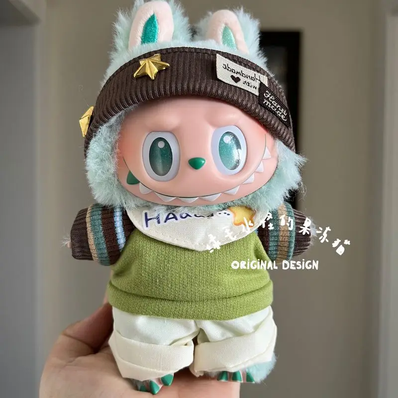 

[In Stock] Labubu 'High Alert' Series Calm Ver. Wardrobe Set - Fits 15-17cm Figures (Compatible With 1.0/2.0/3.0 Generations) L