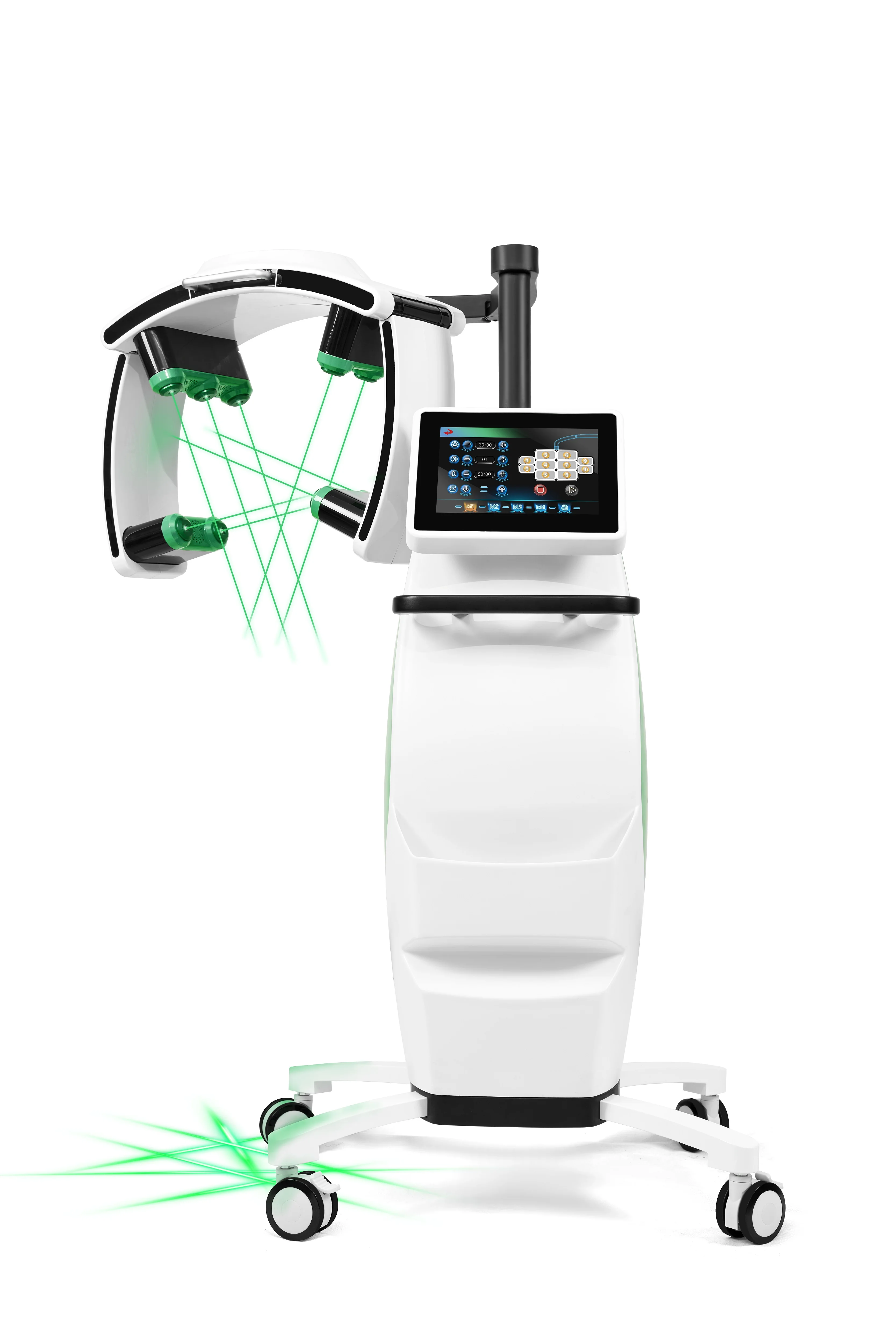 Hot ！！10D laser 532nm green and red light fat reduction machine image 4