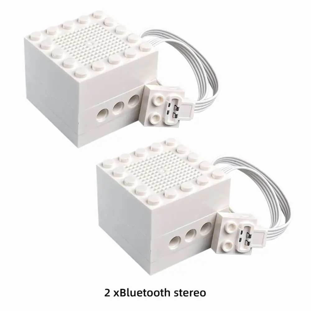 Bluetooth-Lautsprecher Technische Teile Baustein kompatibel mit Legoeds Hi-Tech-Tech-Teilen MOC Power Functions Zügen