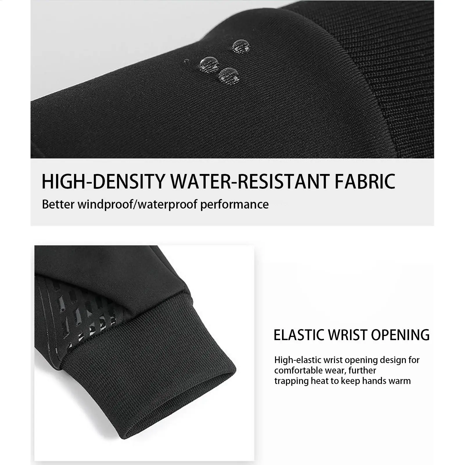 Guantes calefactables para hombre, recargables por USB, guantes calefactables de invierno, manoplas impermeables, calentador de manos para adultos, hombres, mujeres, ancianos, mensajes de texto