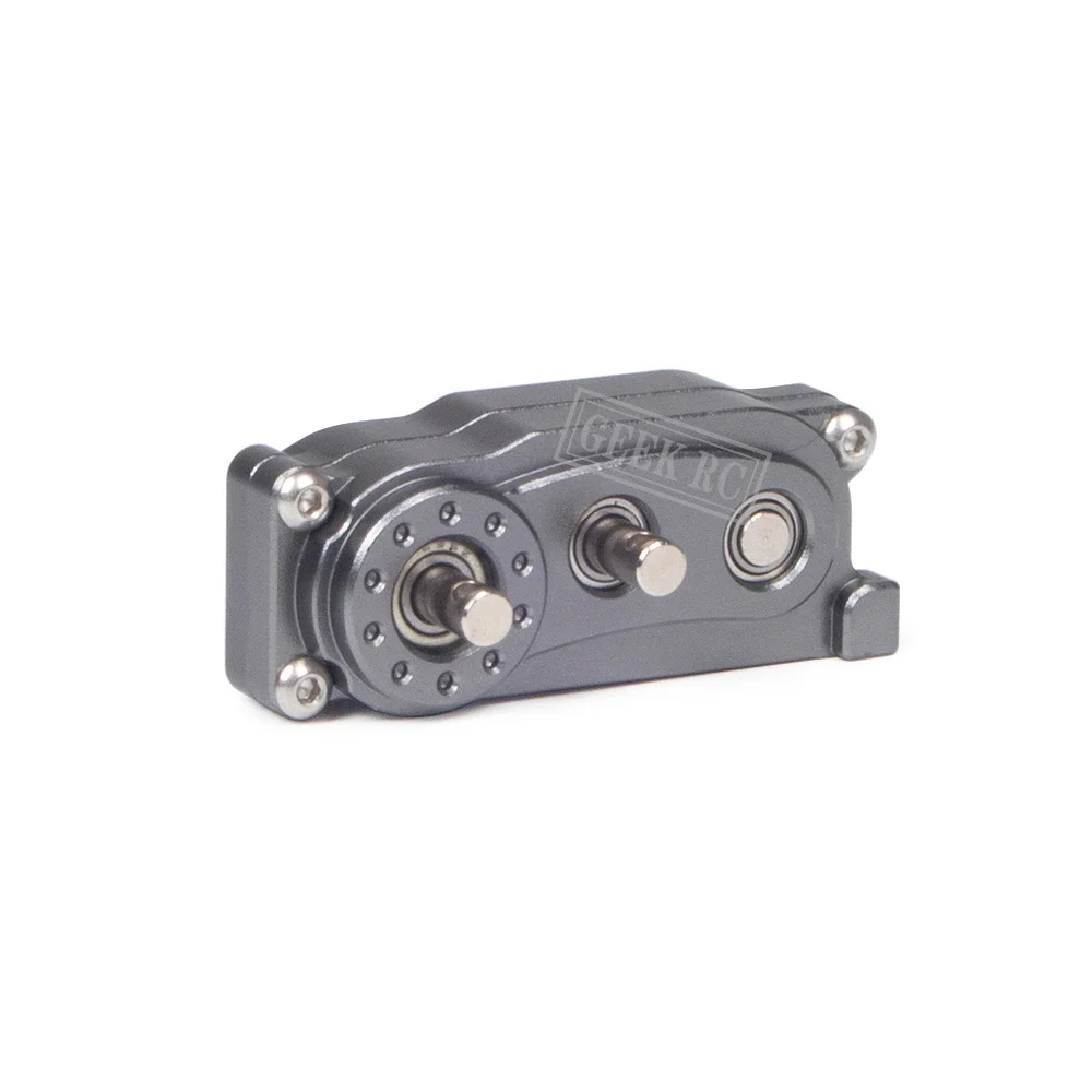 Front Motor 2 Speed Transmission Metal Planetary Gearbox Transfer Case for 1/10 RC Crawler Car Axial SCX10 & SCX10 II 90046