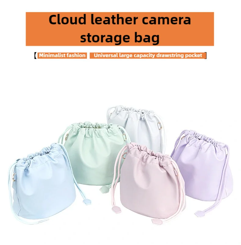 instax mini 12 EVO Camera bag For Canon Nikon Sony Pentax Travel Single shoulder bag For iphone 15 airpods pro  waterproof pouch