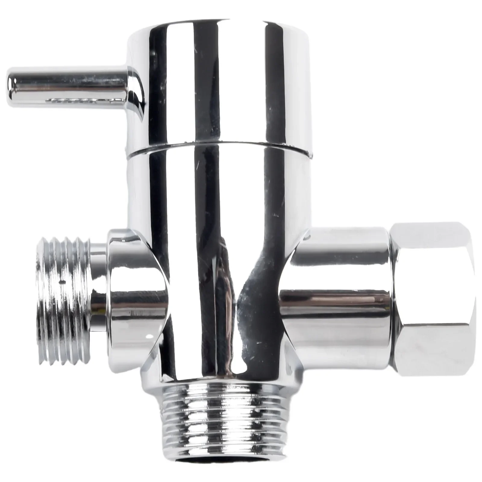 

1PCS ABS 3 Way T-Adapter Bath 1/2 Shower Head Mount Valve Diverter ABS Converter Plumbing Valves Parts