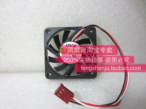 Freight free new original AVC 6cm6010 12V0.19A F6010B12HS ultra-thin large air cooling fan