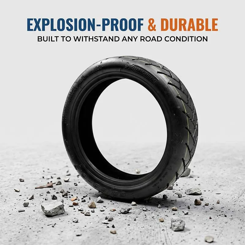 

60/70-6.5 Self-Healing Vacuum Tire For Zero 10X Kaabo Mantis Anti-Puncture All Weather High Load Scooter Replacement Tyre XC8033