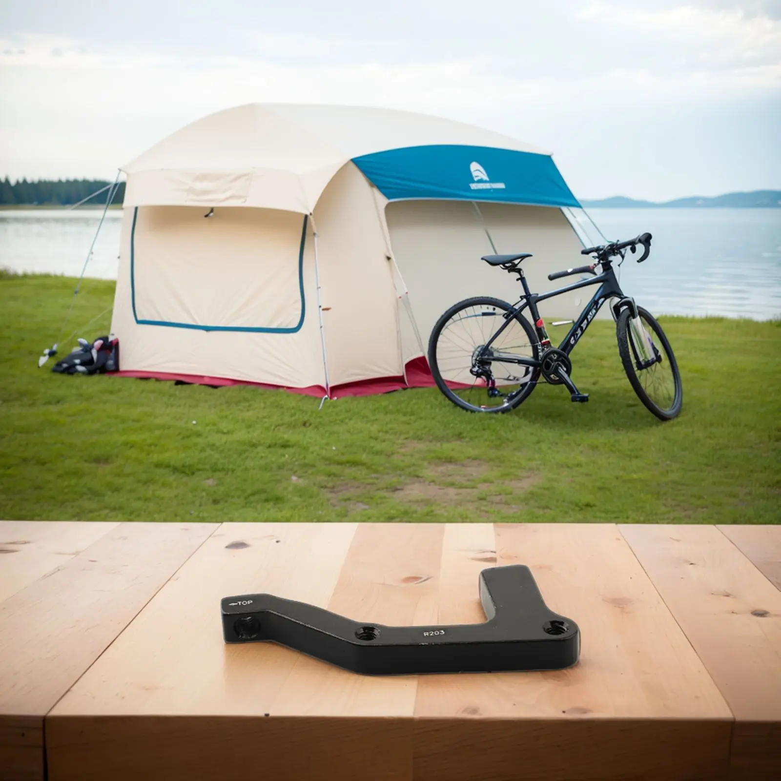 

For 203mm Discs For Bicycle PM IS Brake Adapter Disc Brake Adapter Bicycle Accessory High Strength Stable Installation