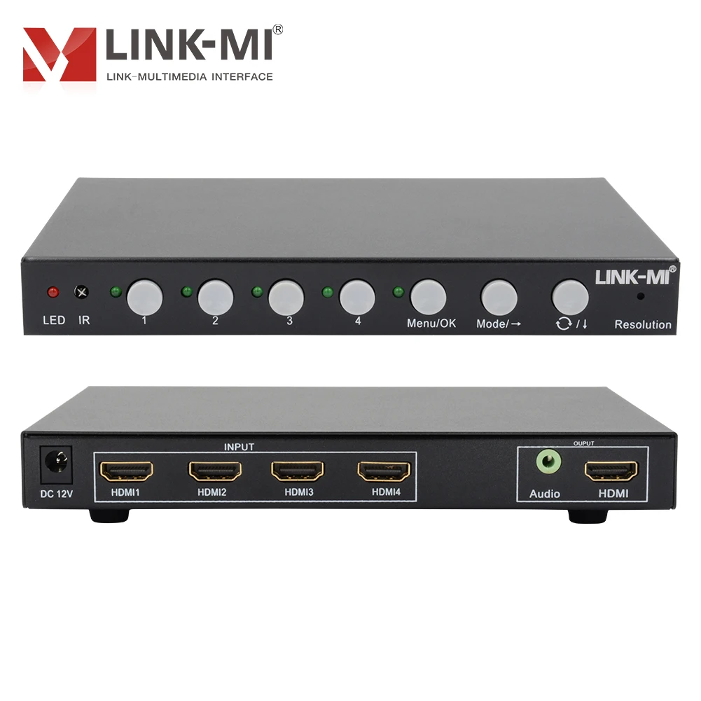 

LINK-MI смартфон с вертикальным дисплеем, металлический мобильный контроллер вращения 90/180/270 градусов с зеркальным литым экраном