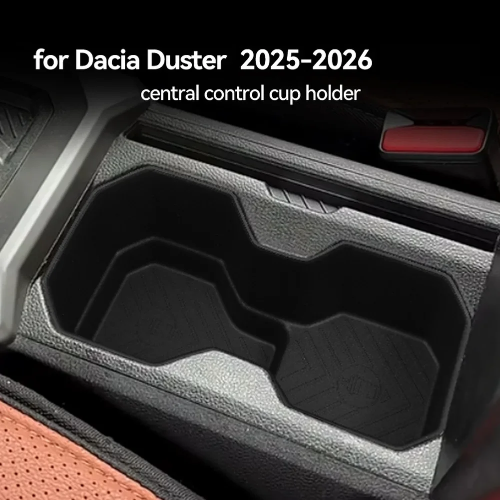 

Rotating Center Console Organizer For Dacia Duster 2025-2026 Armrest Storage Box With Silicone Grip For Secure Placement