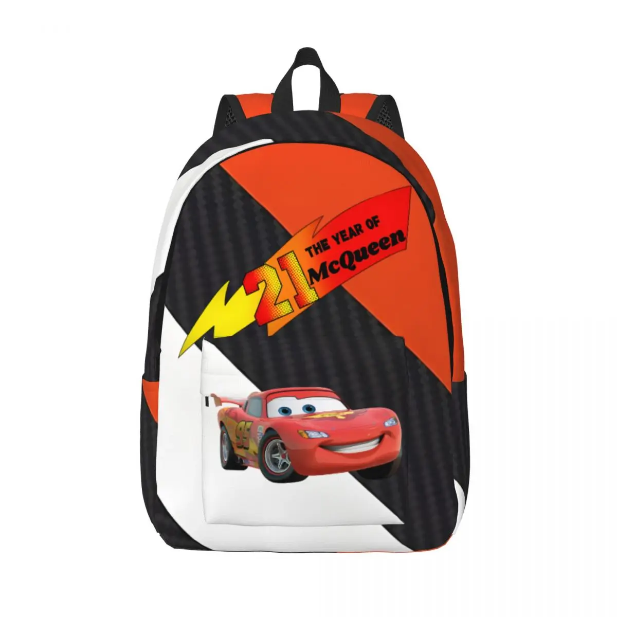 

Storage Bag Lightning Mcqueen Sticker Zipper Closure lightning mcqueen For Boy Girl Birthday Gift Daily Storage Bag Campus