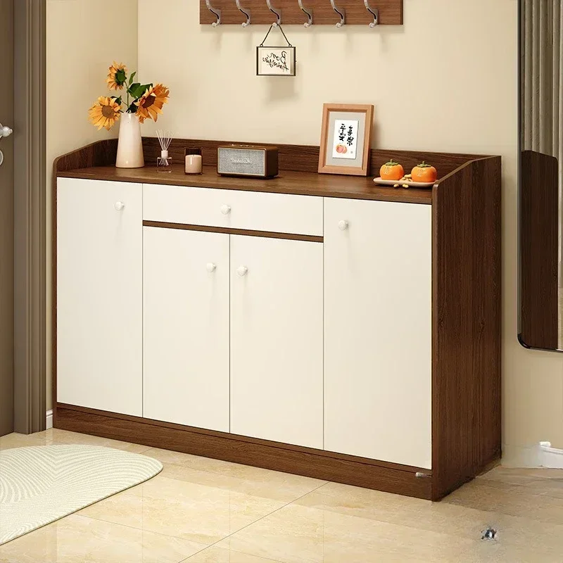 Factory Multi-functional Shoe Cabinet Storage Cabinet Integrated Multi-layer Locker Dust-proof Shoe Rack