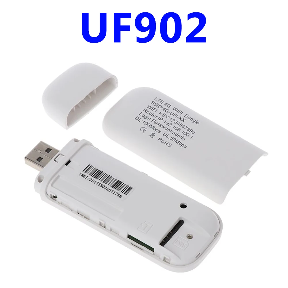 TIANJIE 4G LTE موزع إنترنت واي فاي مودم USB محمول مع نقطة اتصال 100 & 300Mbps شبكة عالية السرعة واي فاي 6 & 4 دونجل لاسلكي #6