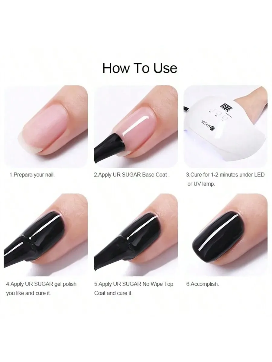 15 ml Nude Pink Gel Nagellack Reine Farbe Semi Permanent Nagellack Set Kit 6 Farben zur Auswahl für Maniküre Nagel Design