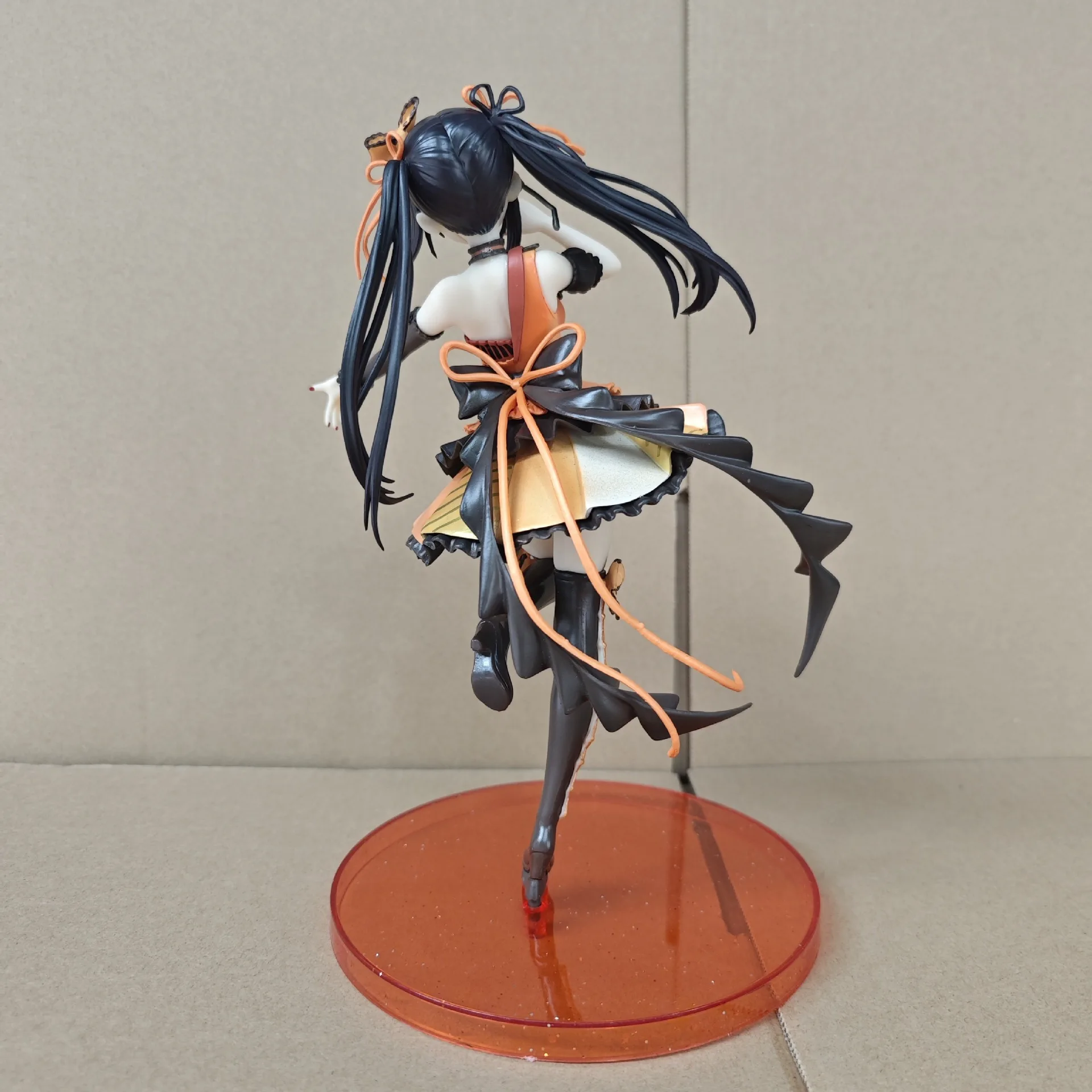 24cm data um romance ao vivo tokisaki kurumi pesadelo menina figura pvc anime brinquedo de ação jogo modelo colecionável boneca adulta presentes