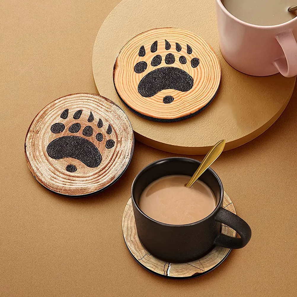 50Pcs Round Sublimation Coasters Blanks Neoprene DIY Drink Coasters for Car Cup Holders Home Office Desk Coffee Table Craft Set