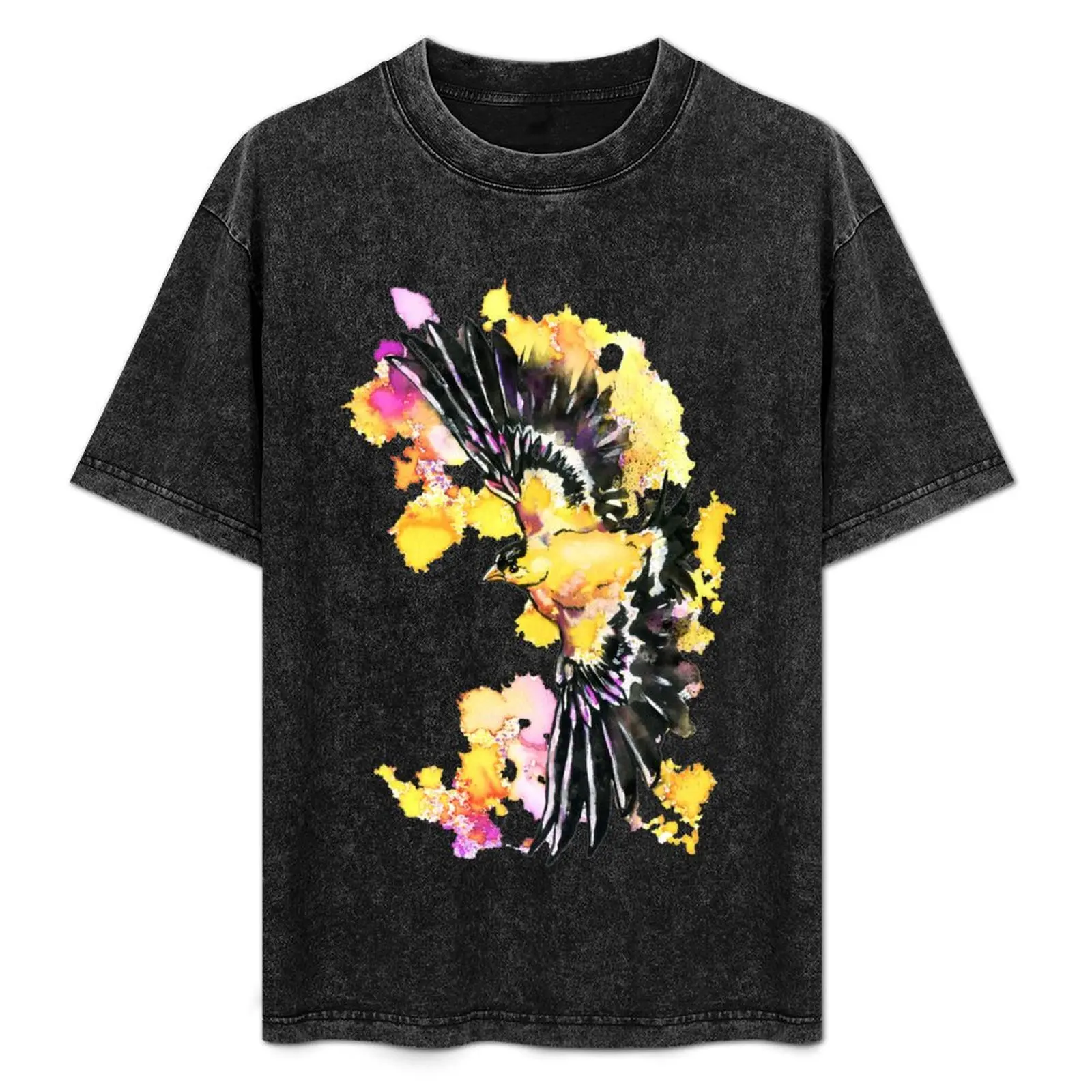 

American Goldfinch T-Shirt Dry Fit Running Short Sleeve Top