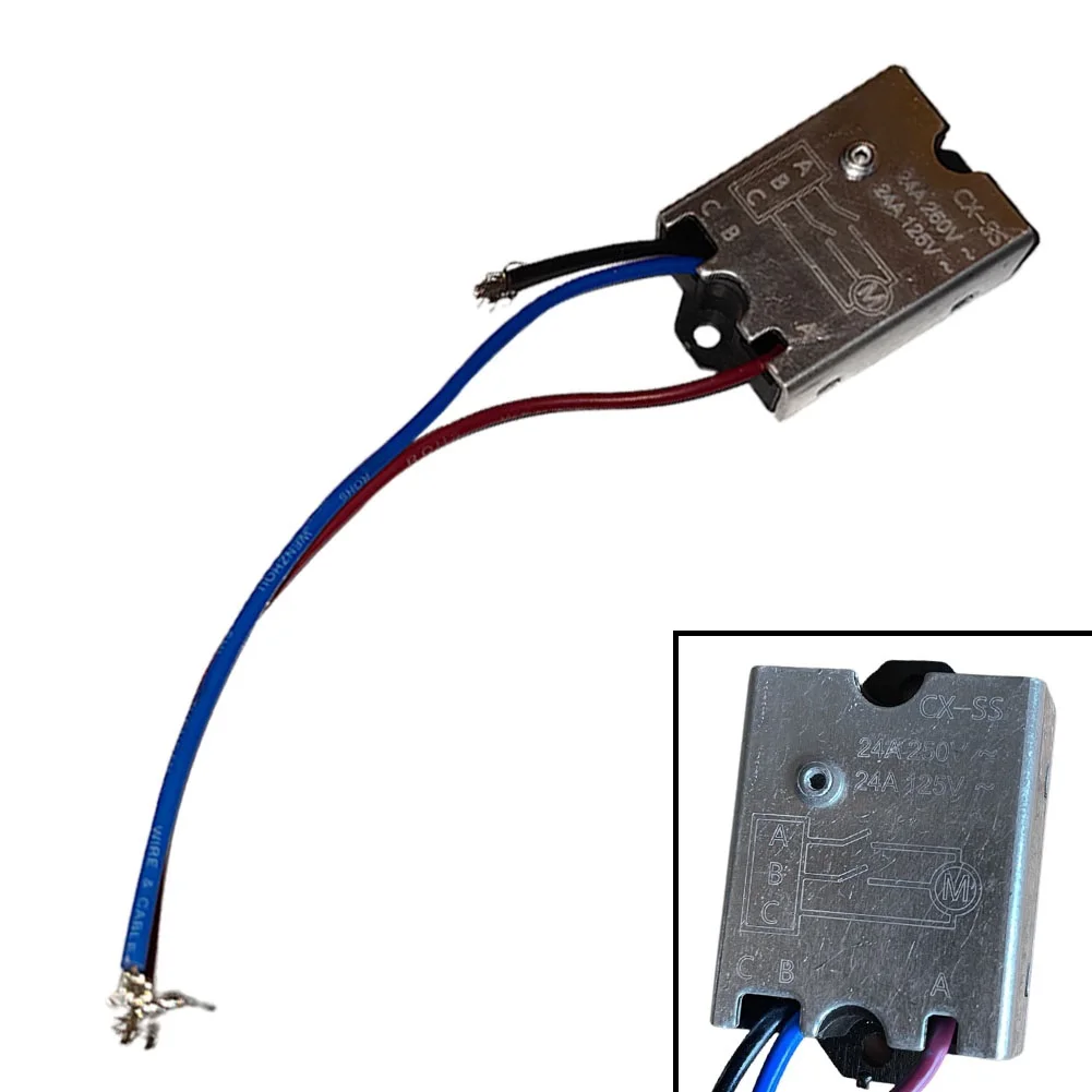 

Модуль плавного пуска, переключатель плавного пуска для электроинструмента Maschinen, 125/250 В, 24 А, детали двигателя, 50/60 Гц, сменный аксессуар для электроинструмента