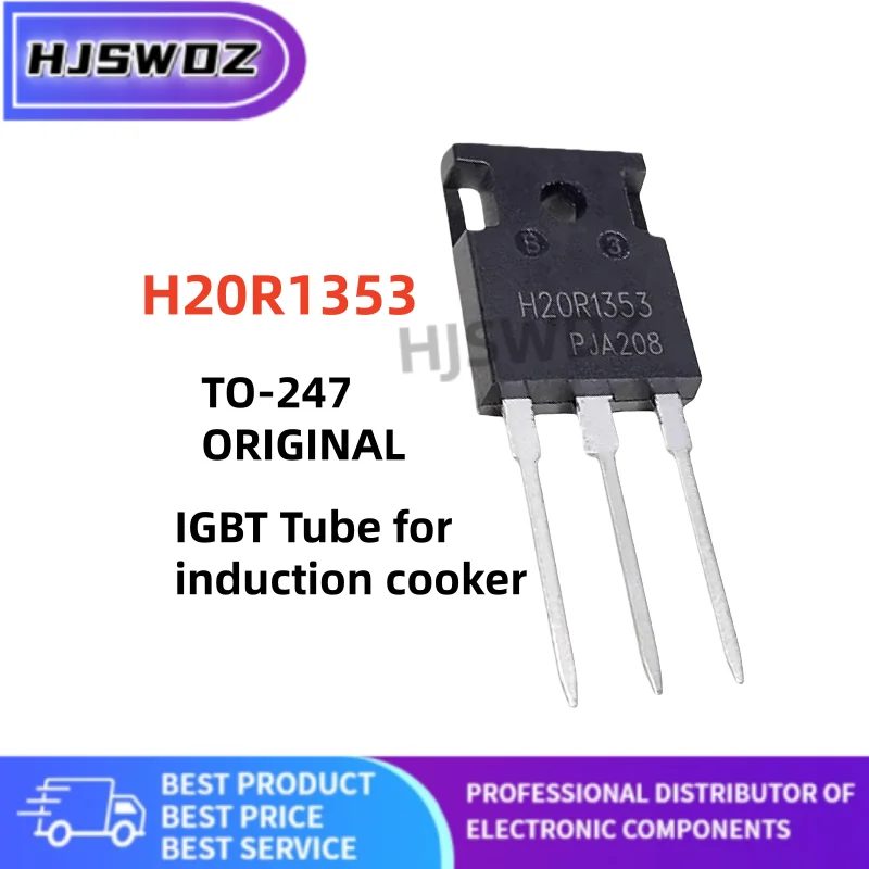 5/10/20PCS Original New IHW20N135R3 H20R1353 20R1353 TO-247 20A/1350V IGBT Tube for Induction cooker
