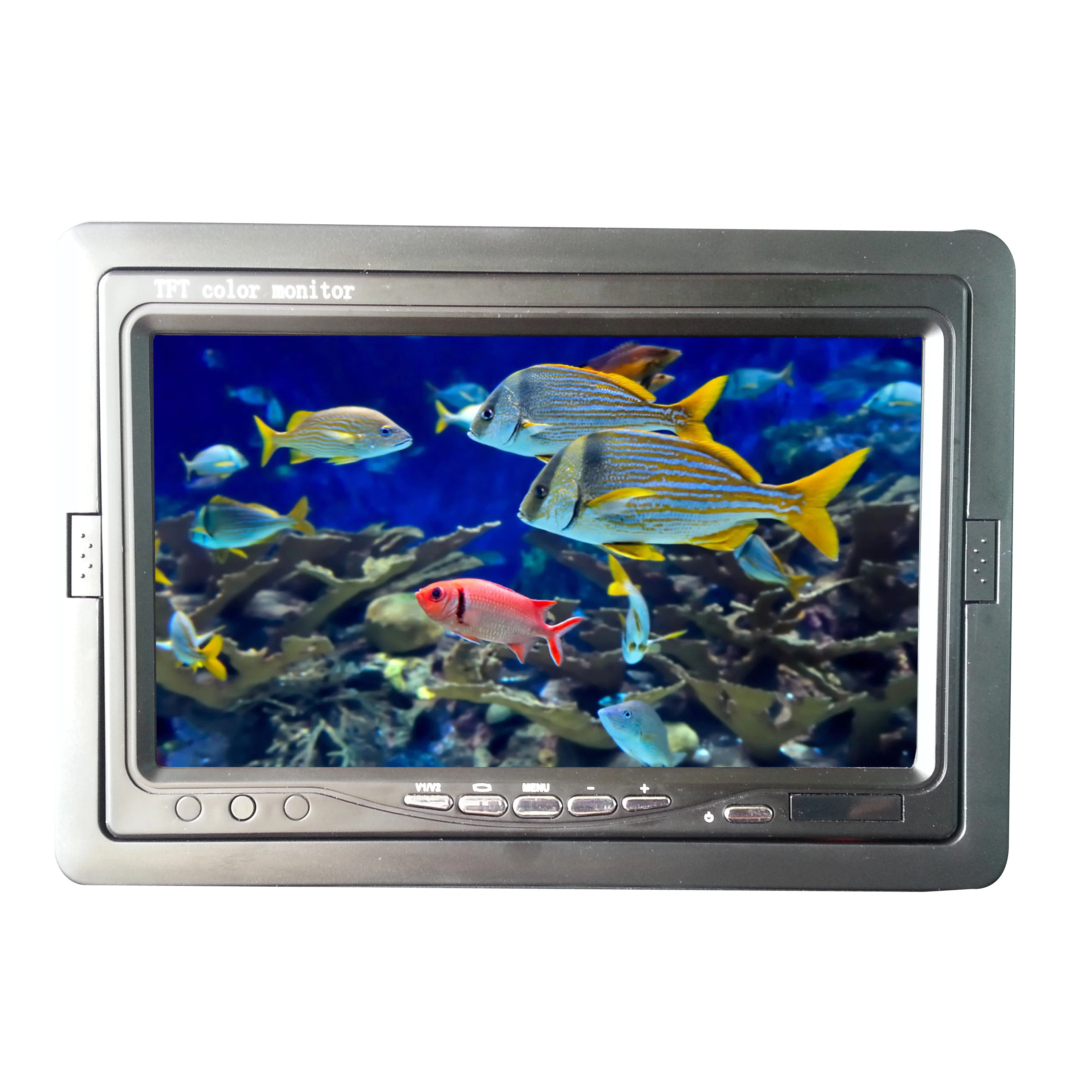 Underwater Fishing Camera Kit with 20Meters Depth 360 Rotative Camera 7Inch Monitor With Hard Plastics Case