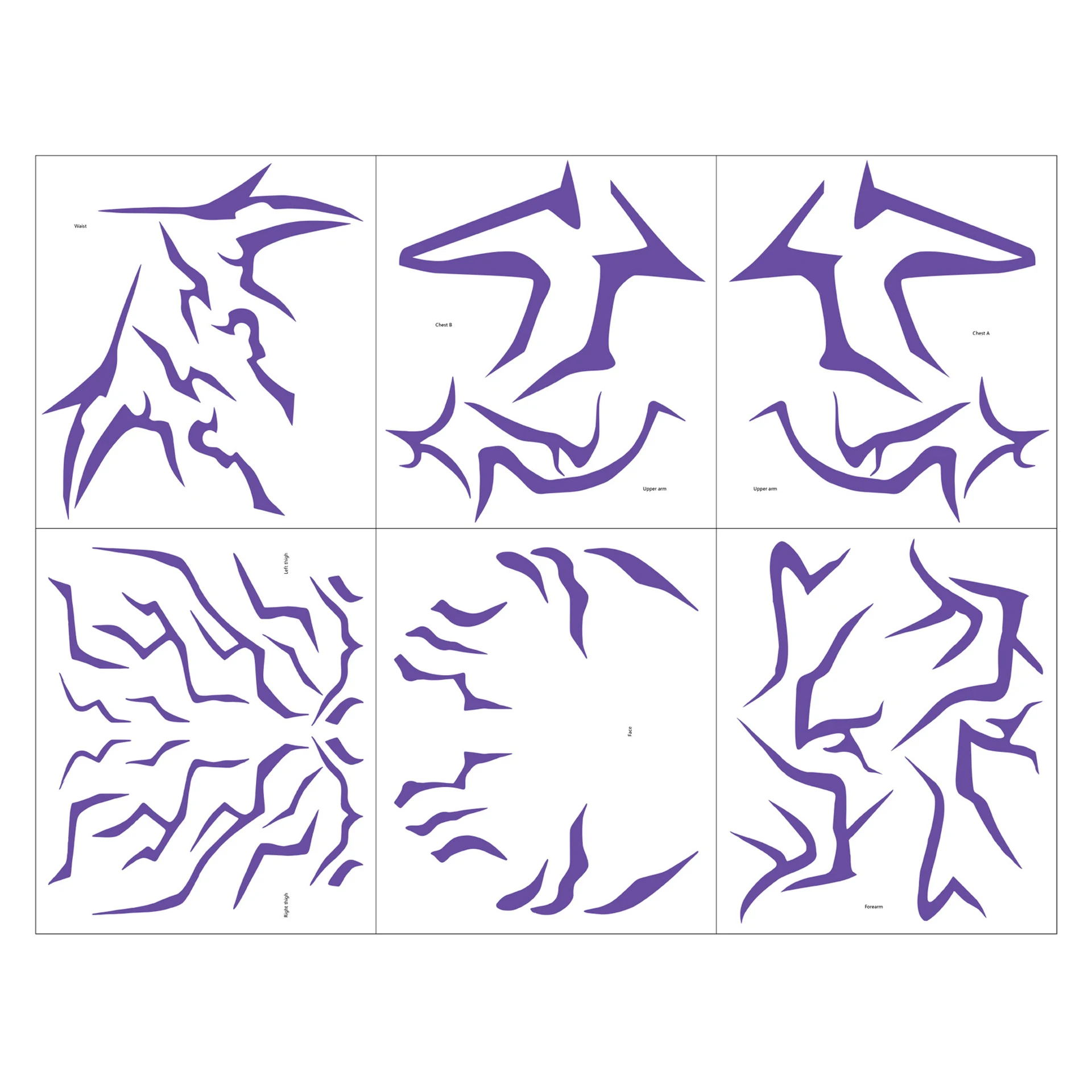 الوشم المؤقت الجديد K-Pop Demon Hunters - مجموعة Rumi & Jinu للحفلات التنكرية وعيد الميلاد |   تصميمات HUNTR/X & Saja للفتيات والأولاد #4