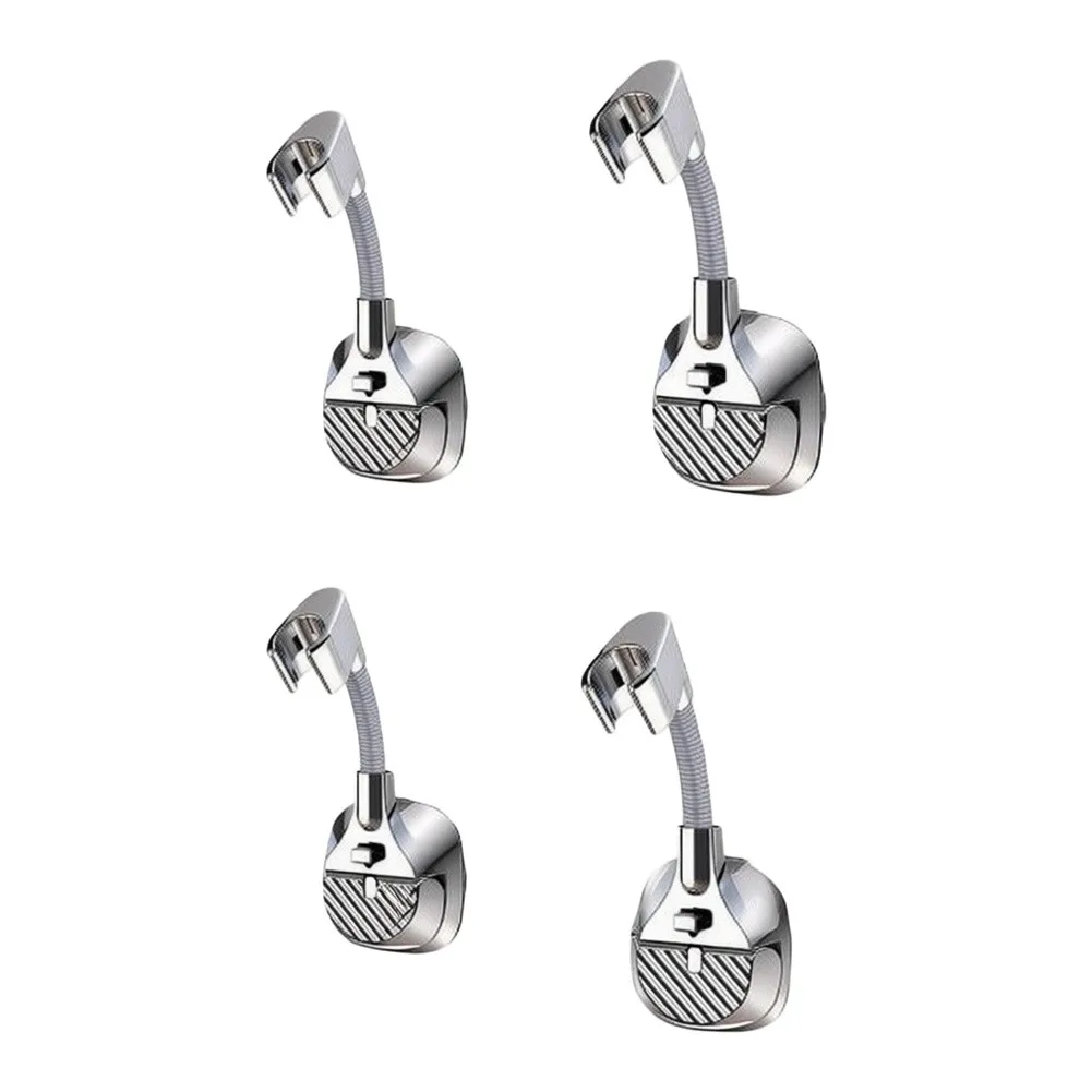 Plastic Shower Bracket with Electroplated Chrome Trim and Functional Geometry for Seamless Integration into Modern For Bathrooms