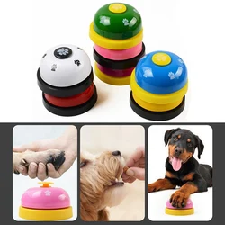 Pet Call Bell Toy Pet Dog Training Called Metal Dinner Bell Ring for Cat Puppy Pet Call Toys Interactive Bell Eating Food Feeder