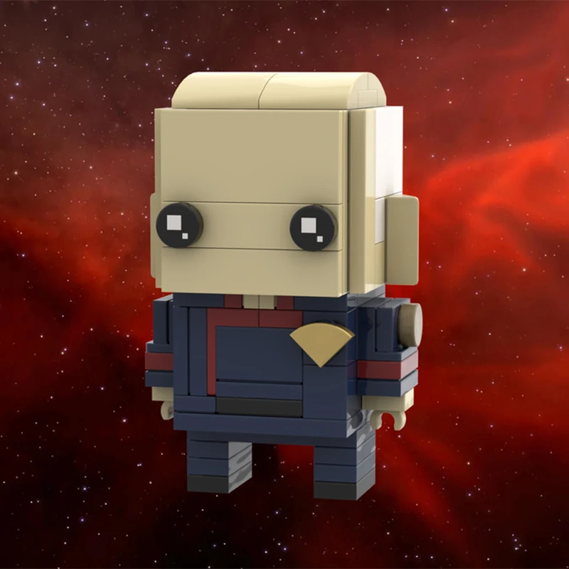 

116pcs MOC Col. Saul Tigh Brickheadz Building Blocks Christmas Gift Advanced DIY Gift Designed for Adults Fine movements